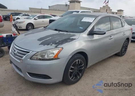 2014 Nissan Sentra S из США, поврежденный, VIN 3N1AB7APXEY212696